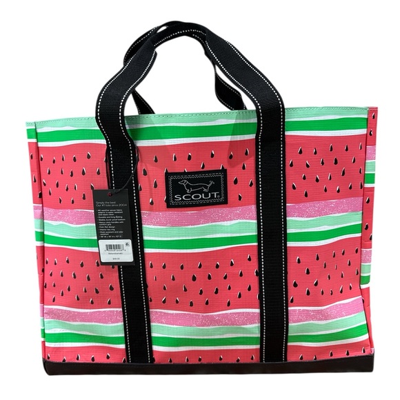Scout Handbags - Scout Original Deano in Melondramatic pattern large tote bag.